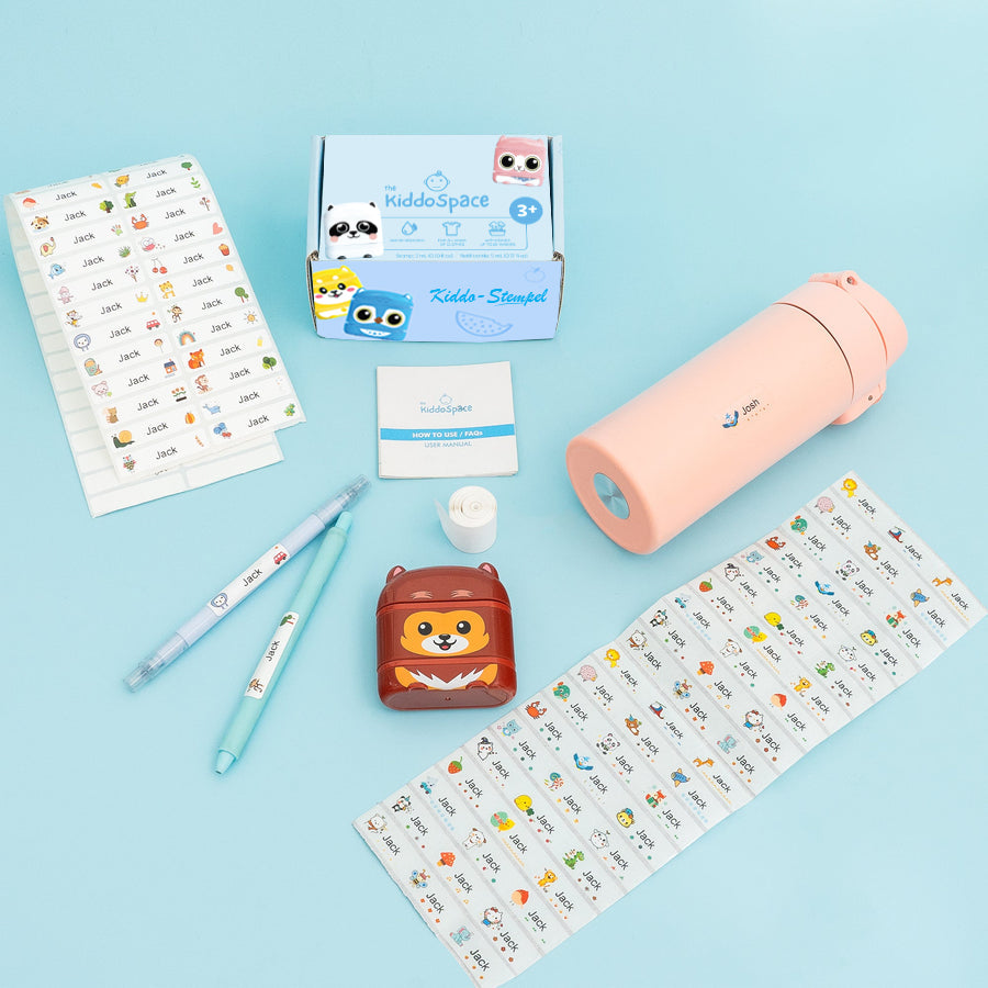 KiddoStempel 2.0 - Complete stempelset