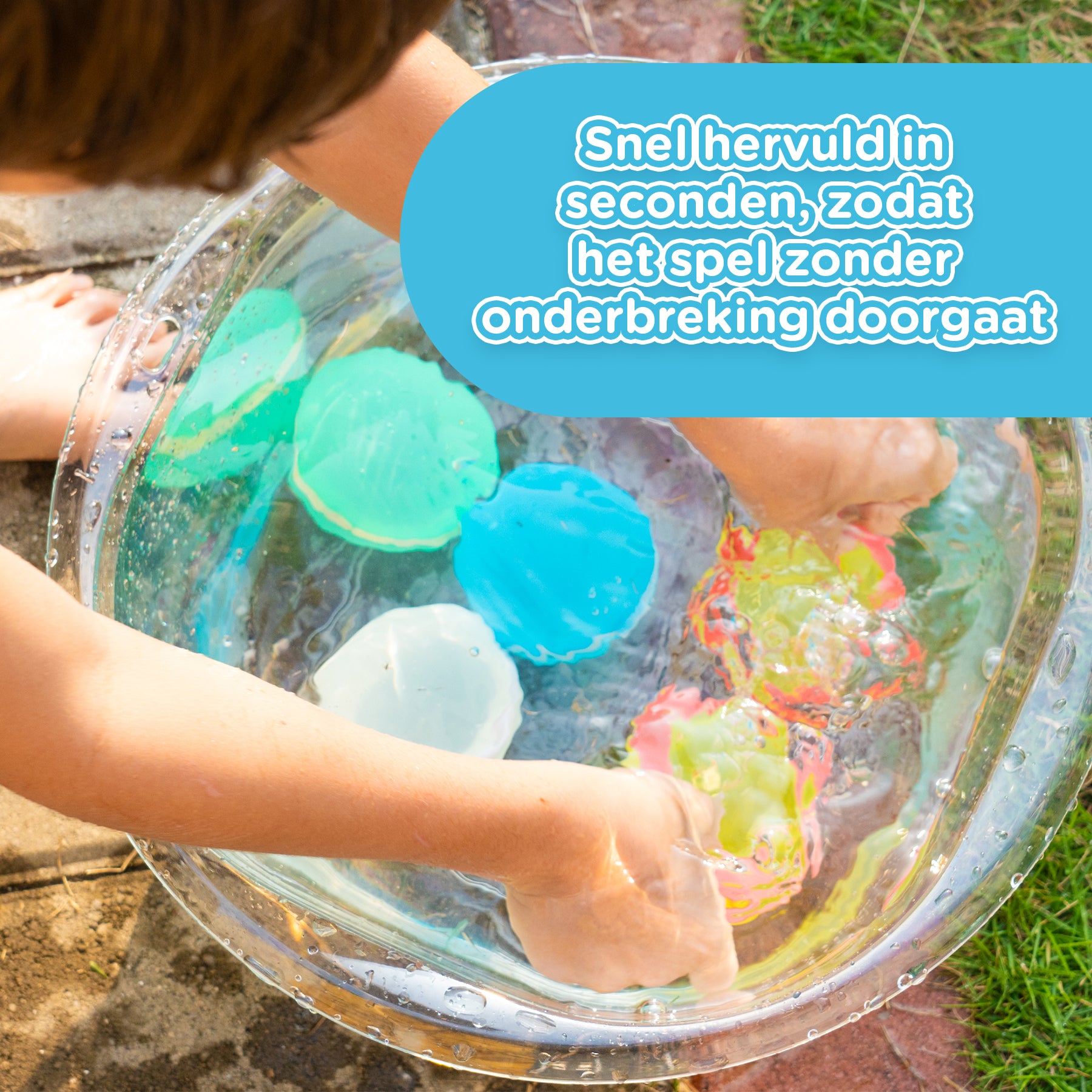 KiddoSpace Herbruikbare Waterballonnen