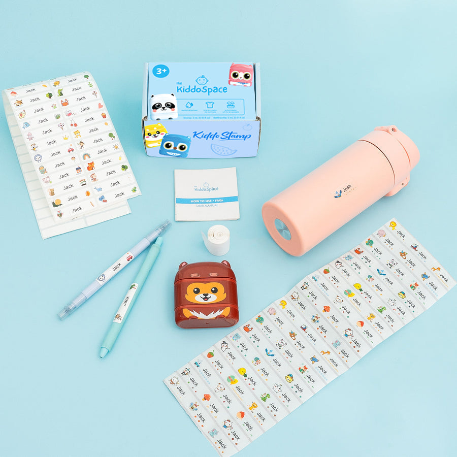 KiddoStempel 2.0 - Complete stempelset