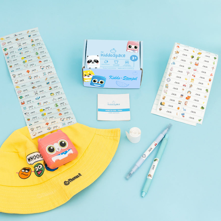 KiddoStempel 2.0 - Complete stempelset