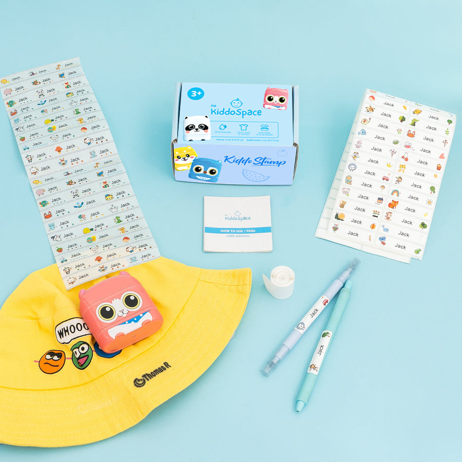 KiddoStempel 2.0 - Complete stempelset