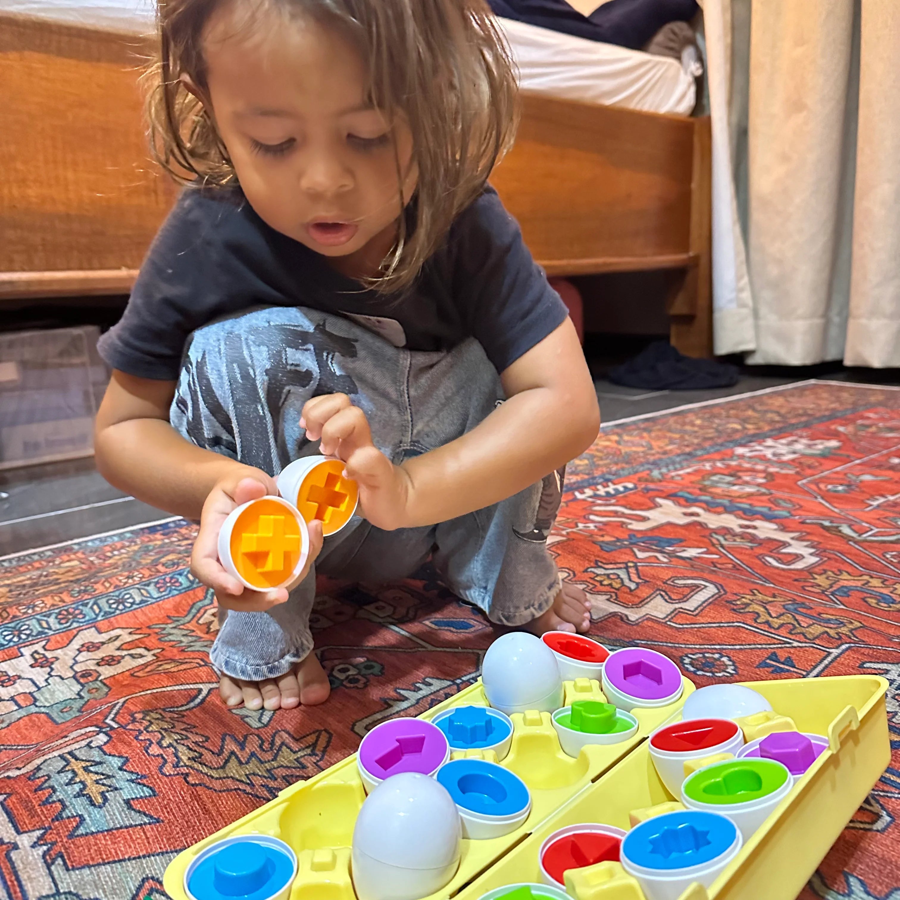 Montessori Geometrische Eieren