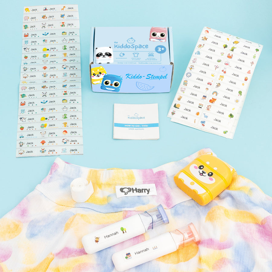 KiddoStempel 2.0 - Complete stempelset