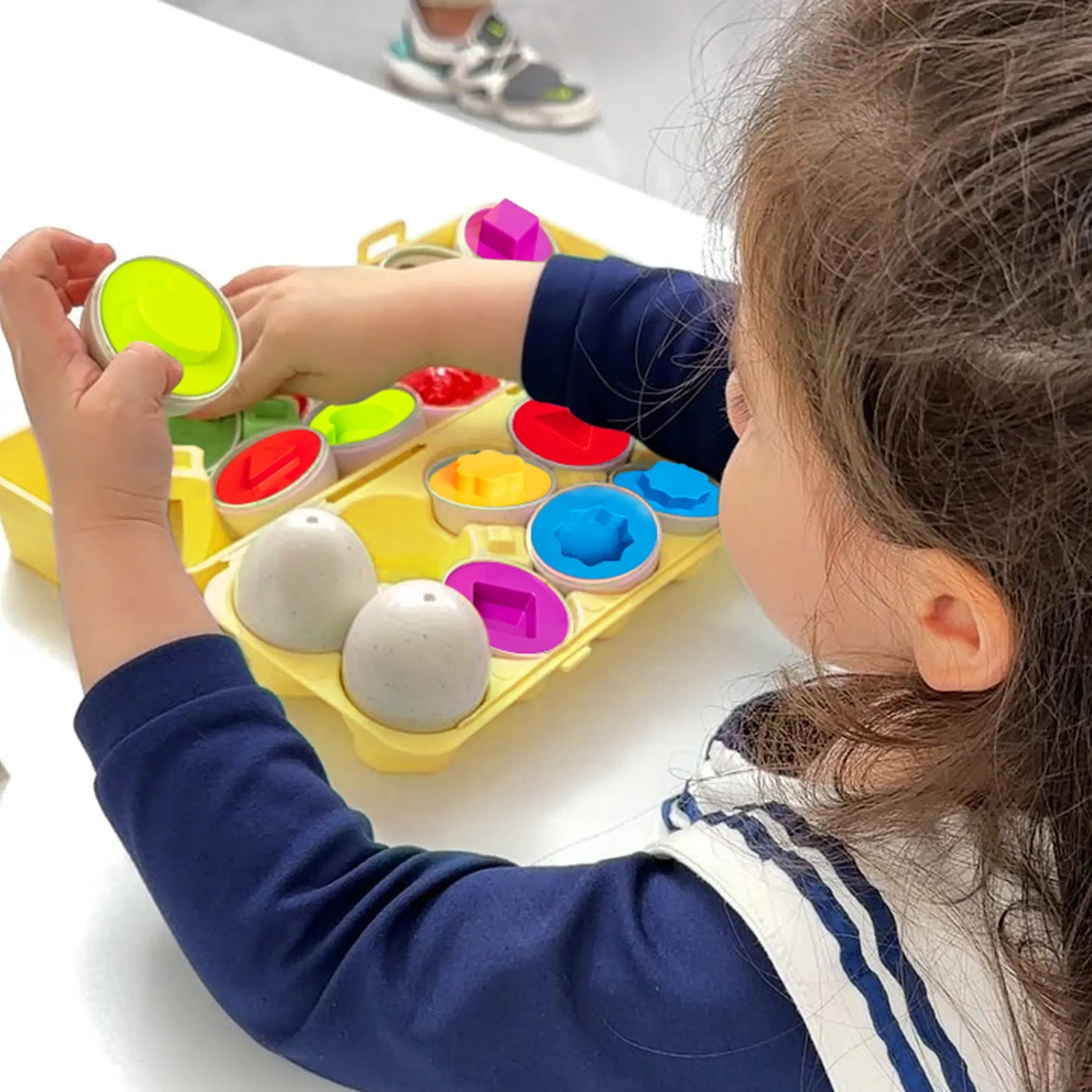Montessori Geometrische Eieren