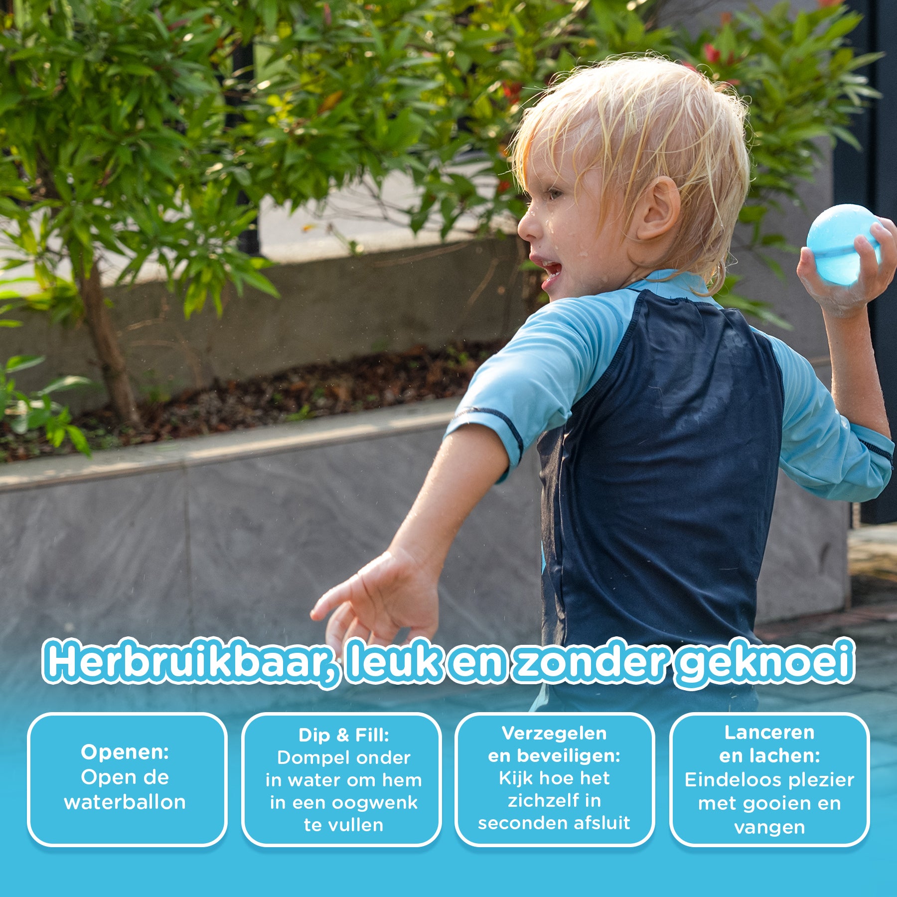 KiddoSpace Herbruikbare Waterballonnen