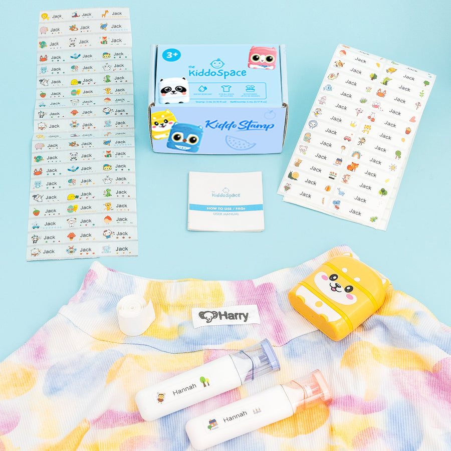 KiddoStempel 2.0 - Complete stempelset