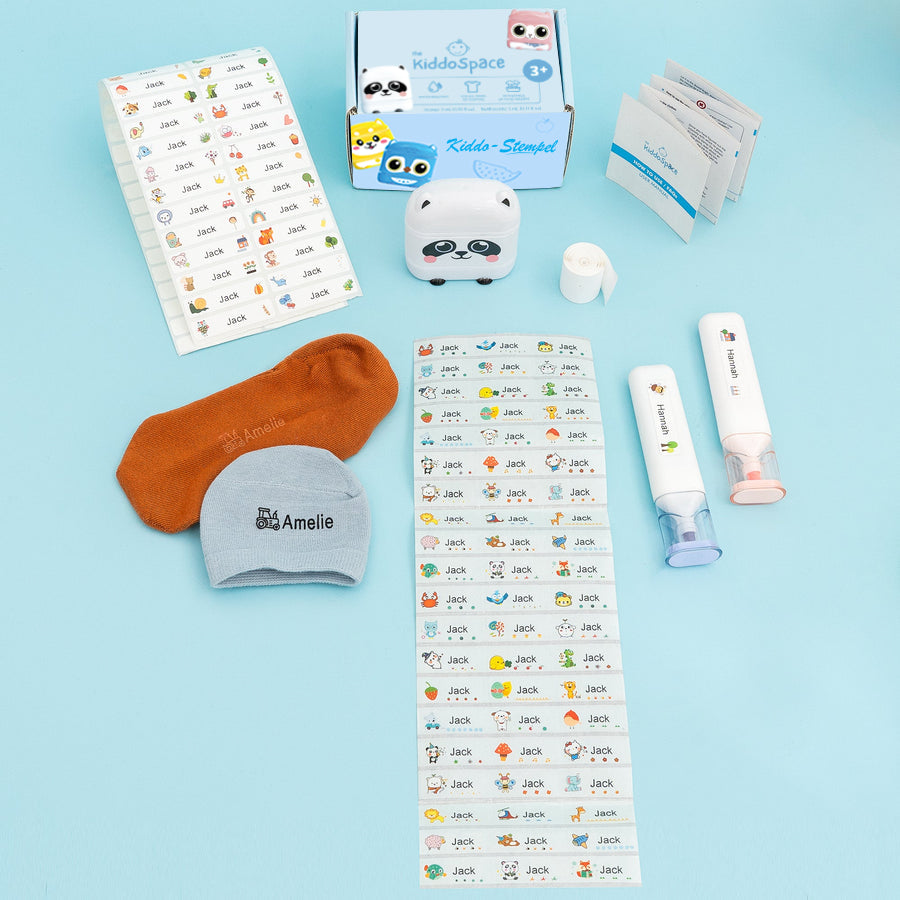 KiddoStempel 2.0 - Complete stempelset