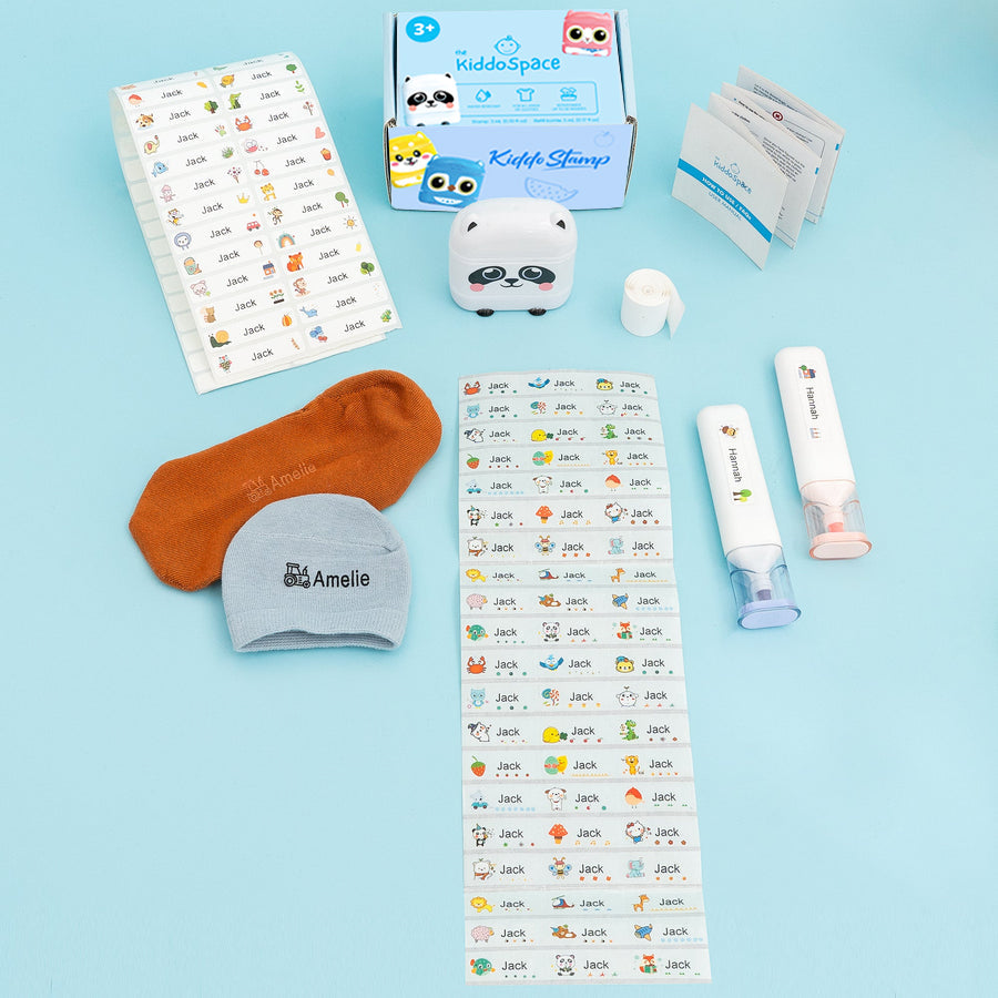 KiddoStempel 2.0 - Complete stempelset