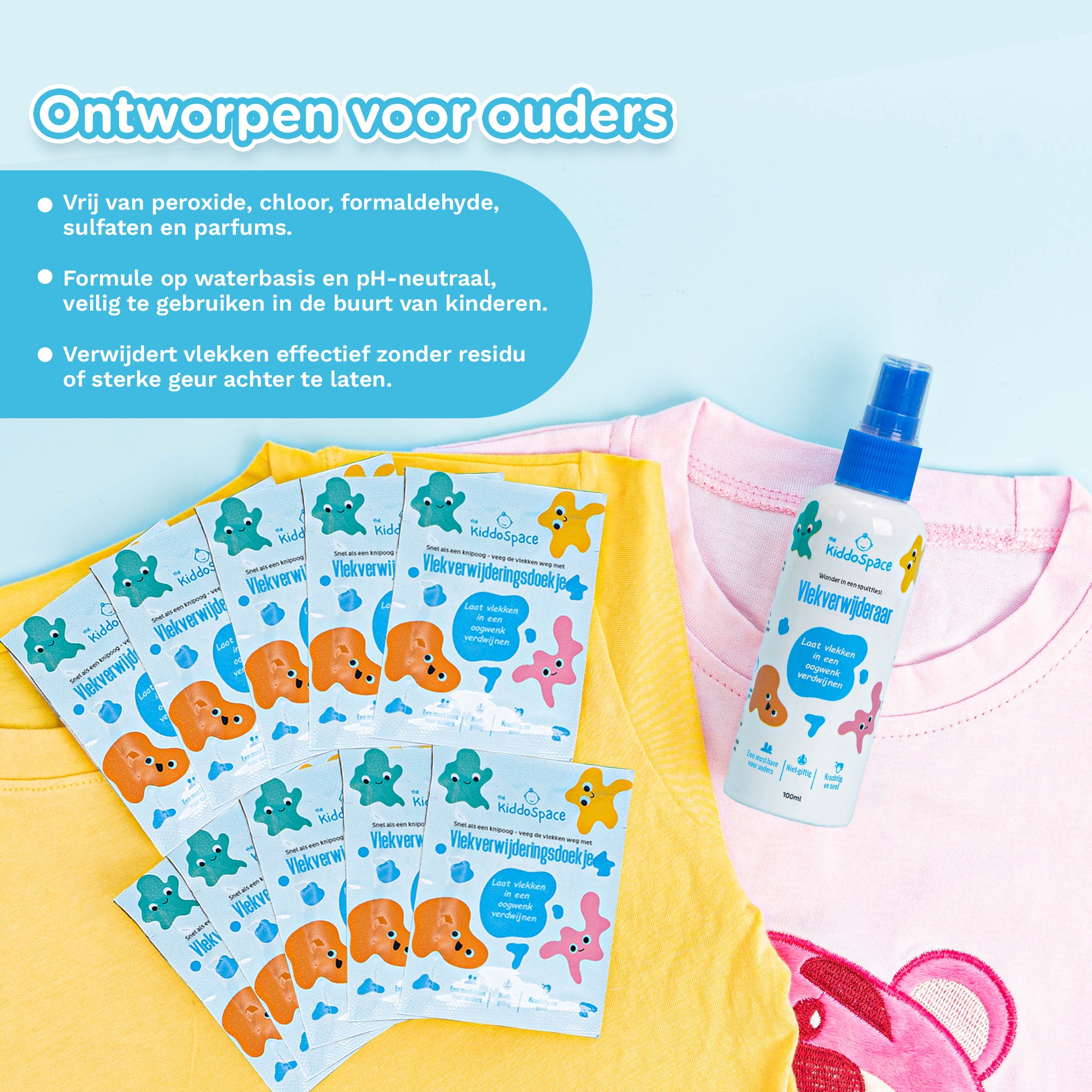 KiddoSpace Vlekverwijderaar Kit