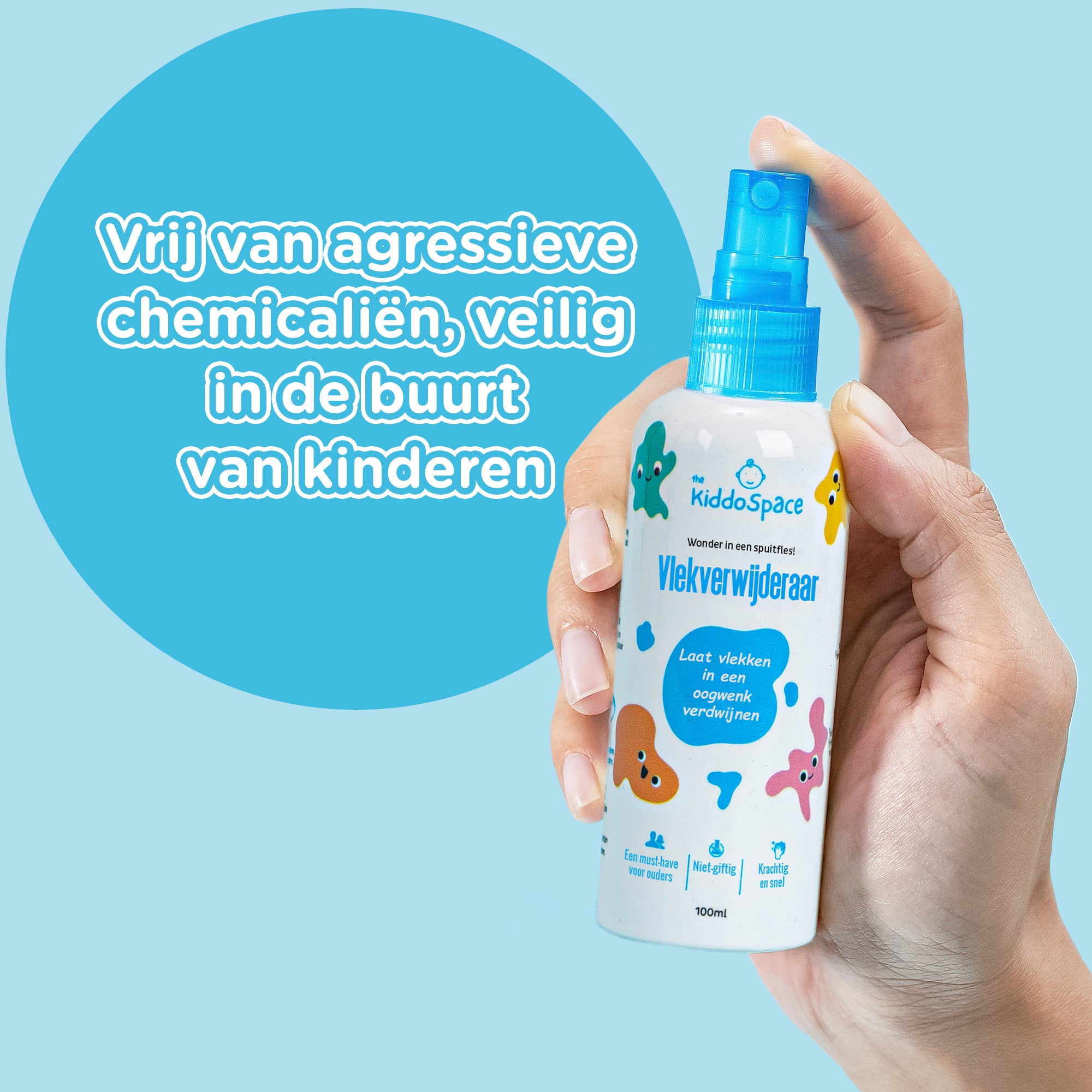 KiddoSpace vlekverwijderingsset