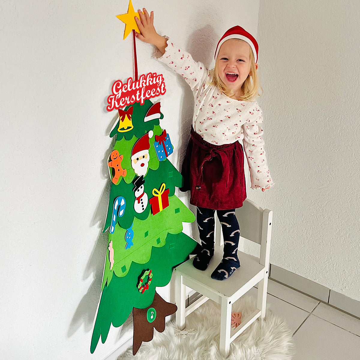KiddoSpace™ Kerstboom voor Kinderen