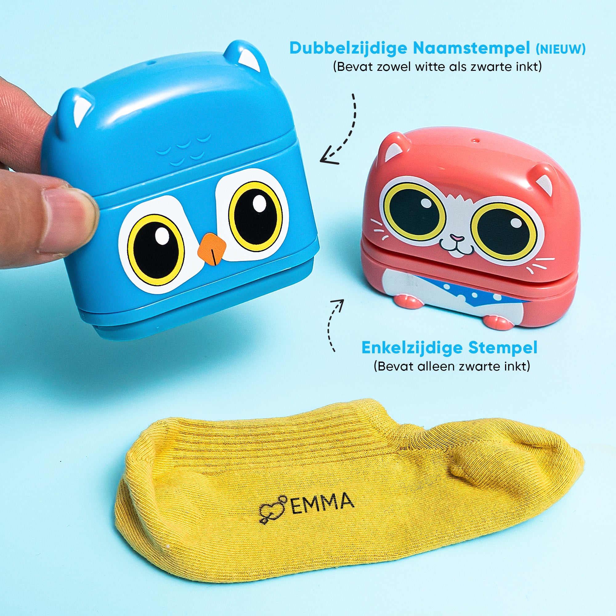 KiddoStempel™ - Aangepaste Naamstempel