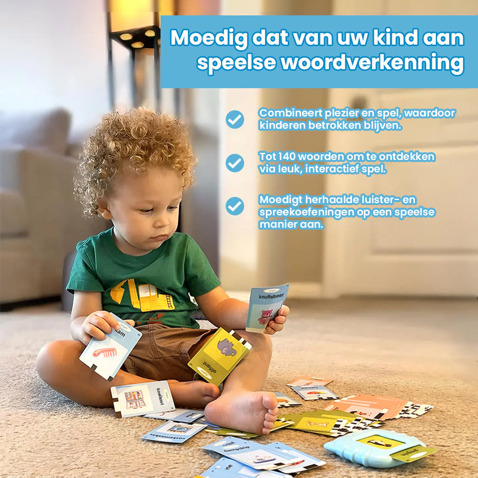 KiddoSpace Sprekende Geheugenkaarten