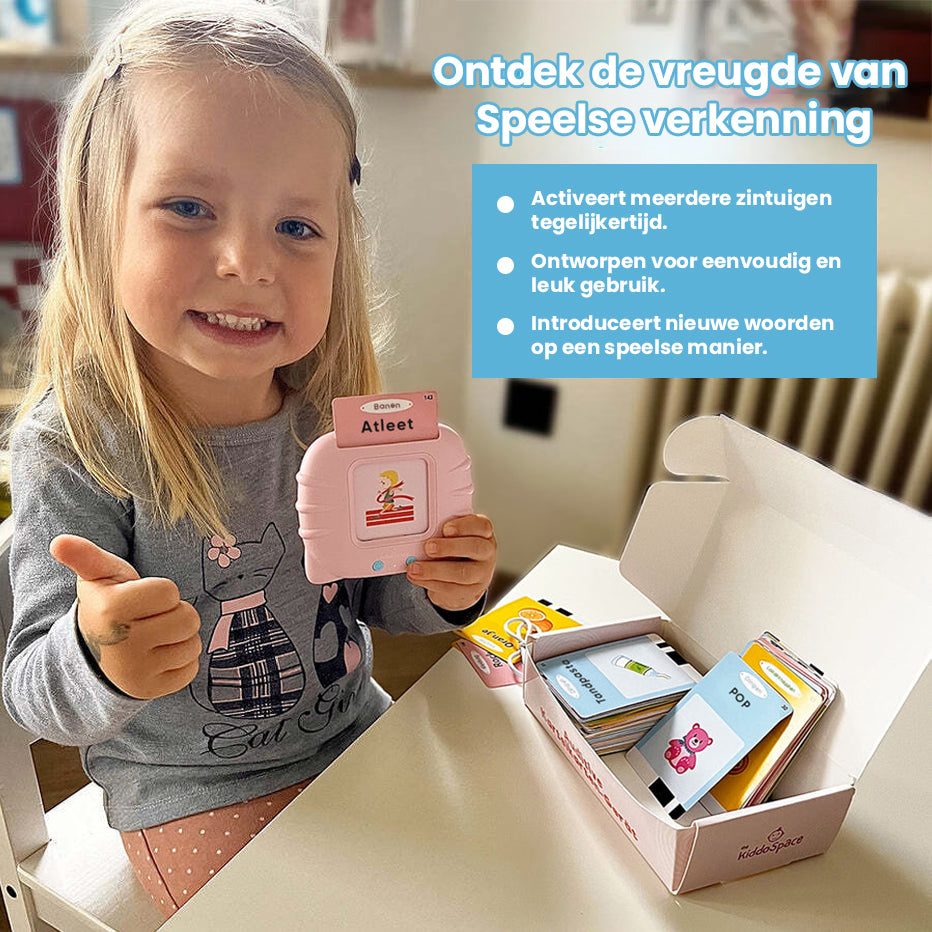 KiddoSpace Sprekende Geheugenkaarten