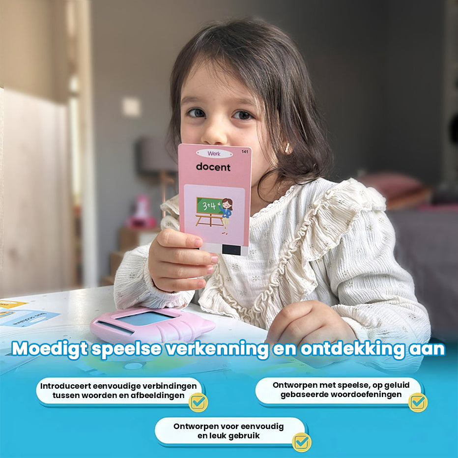 KiddoSpace Sprekende Geheugenkaarten