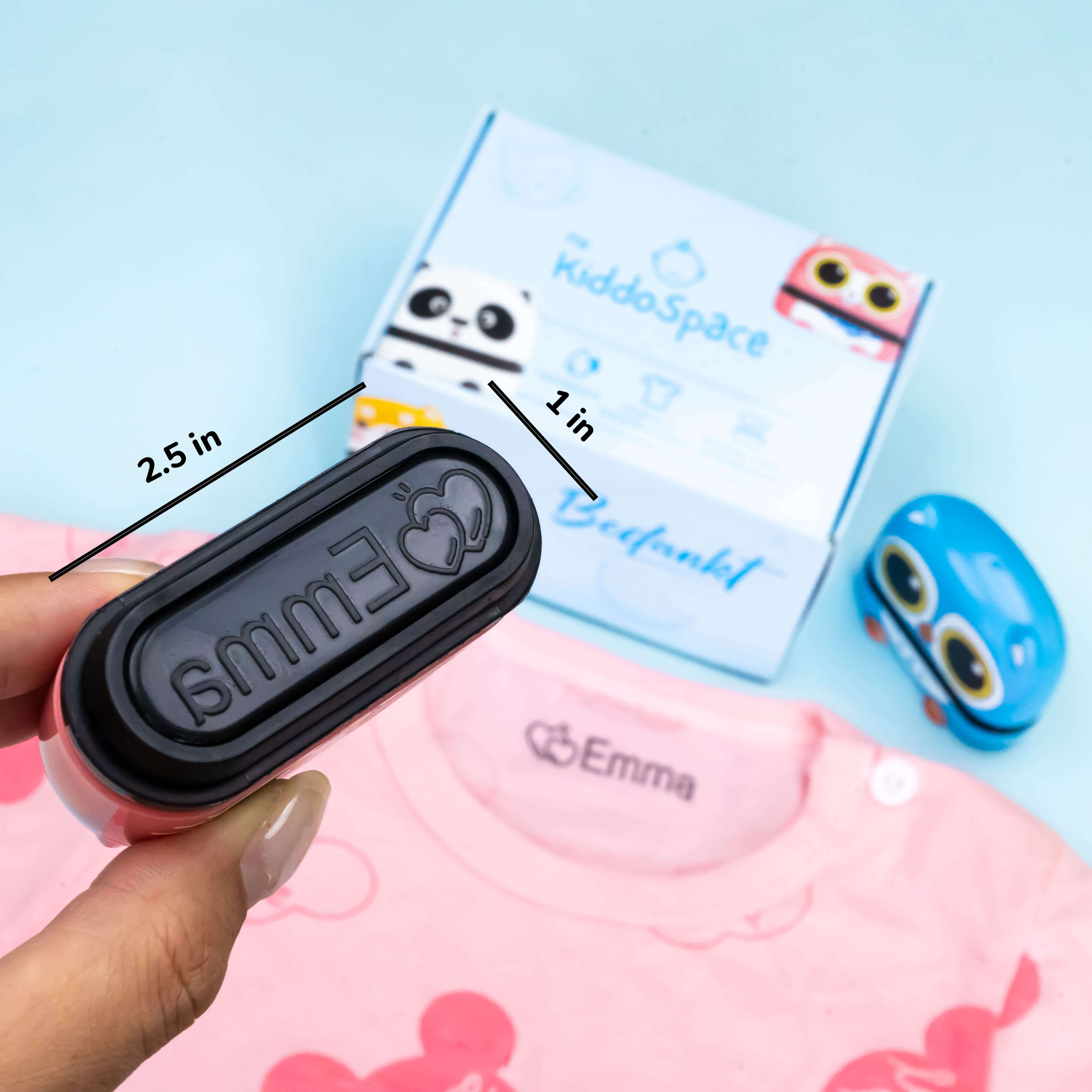 KiddoStempel™ - Gepersonaliseerde kindernaam stempel